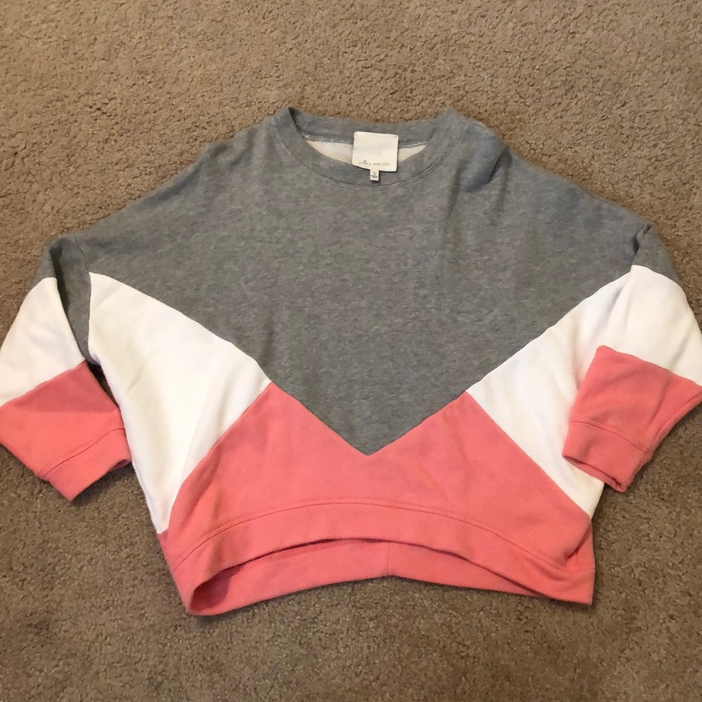 Cropped sweatshirt